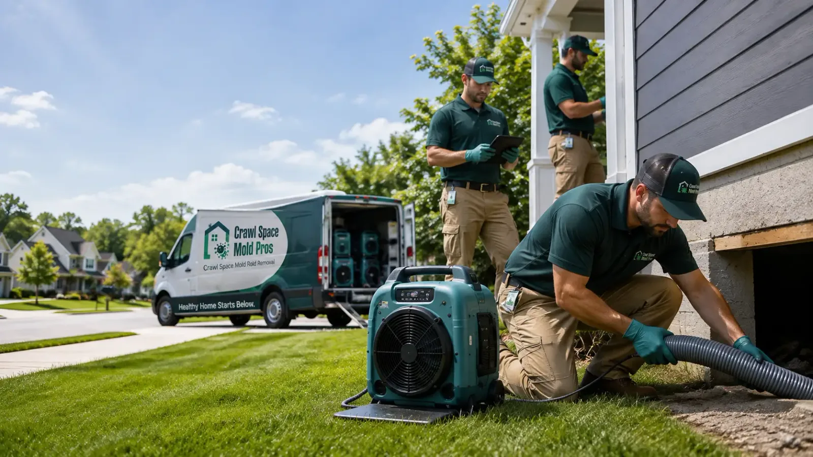 Crawl Space Mold Removal in New Castle, DE
